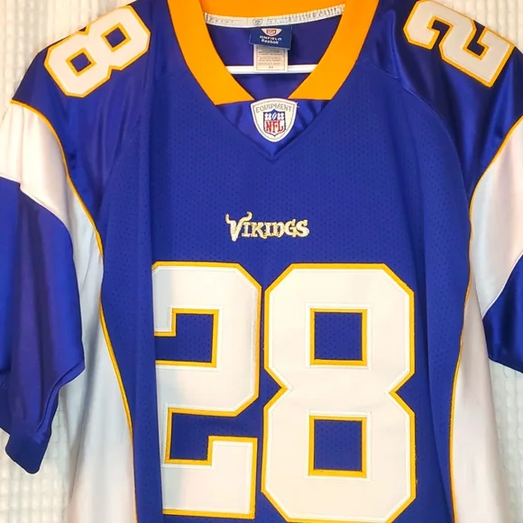 NWOT Official NFL Minnesota Vikings Jersey #28 Adrian Peterson - Picture 3 of 8